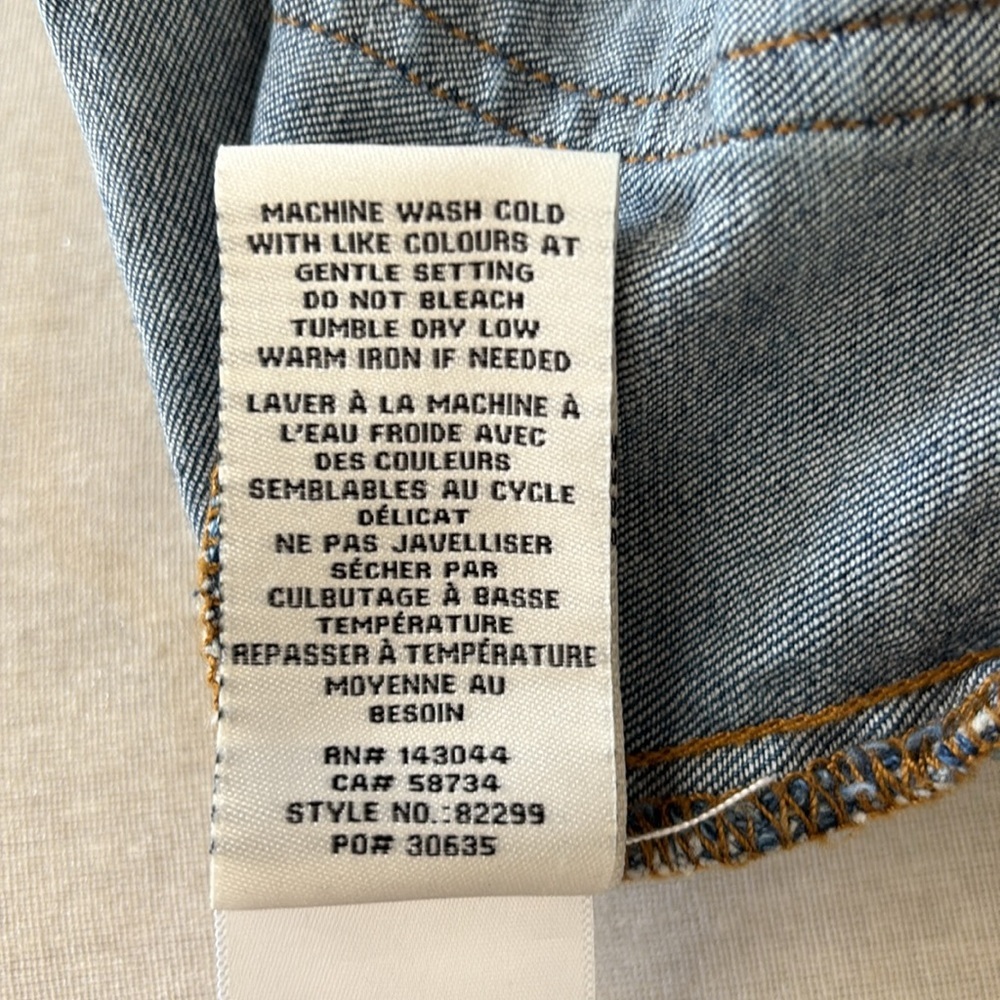 Women's Blue Wide-Leg Jeans - Picture 4 of 11
